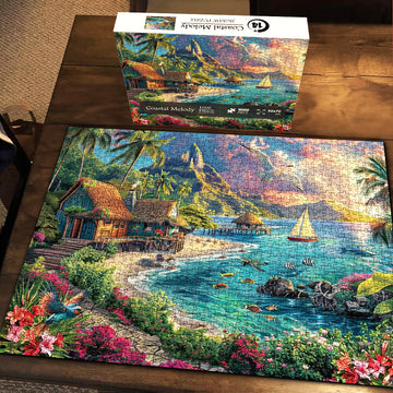 Puzzle melodia costiera puzzle 1000 pezzi